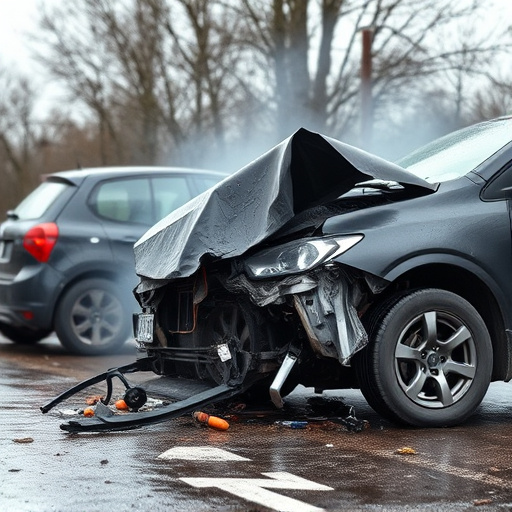 car crash damage