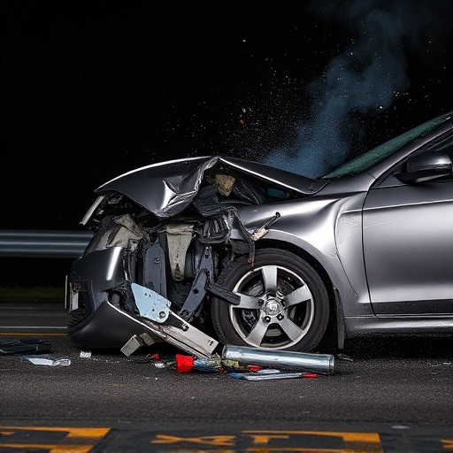 car crash damage