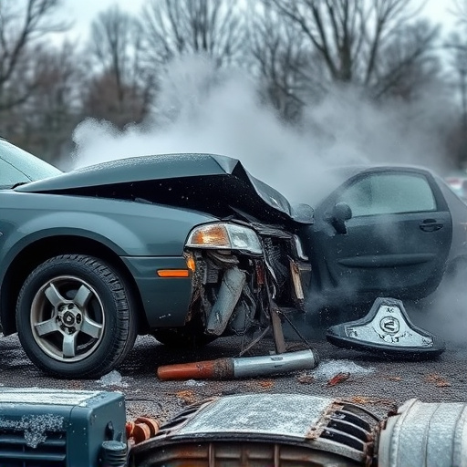 car crash damage
