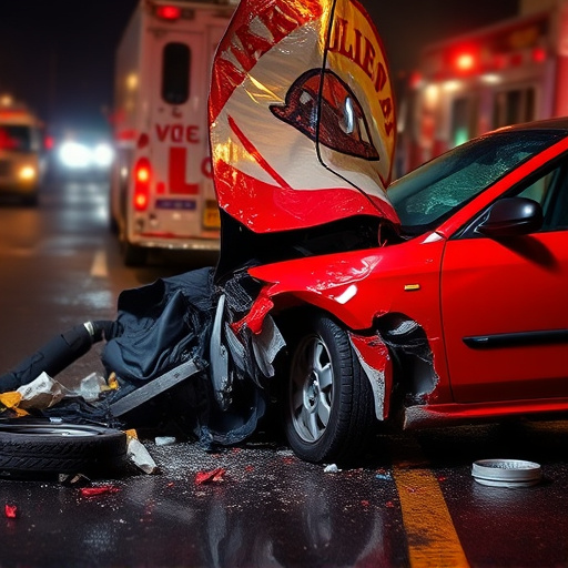 car crash damage