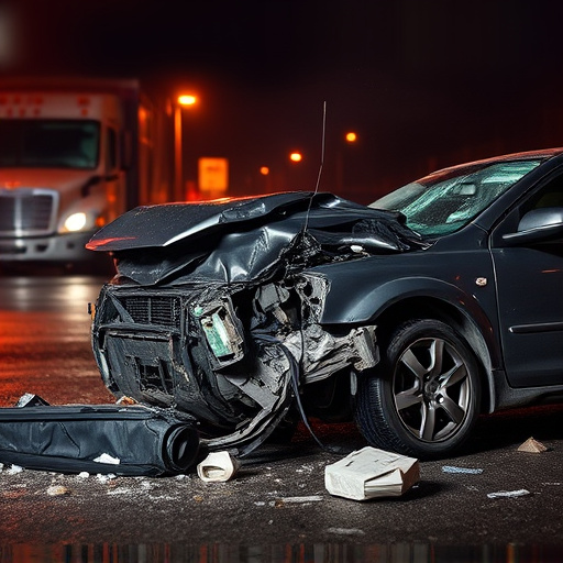 car crash damage