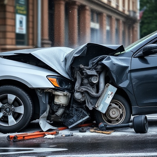 car crash damage
