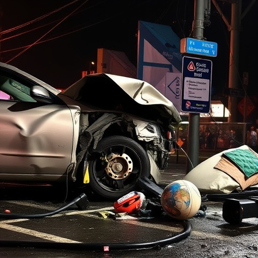 car crash damage