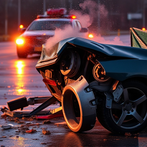 car crash damage