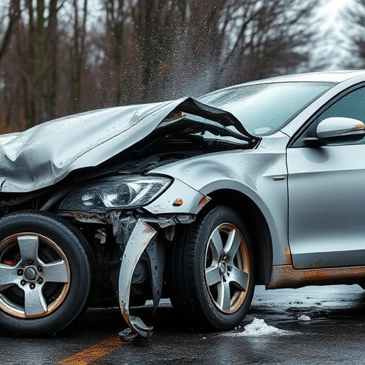 car crash damage