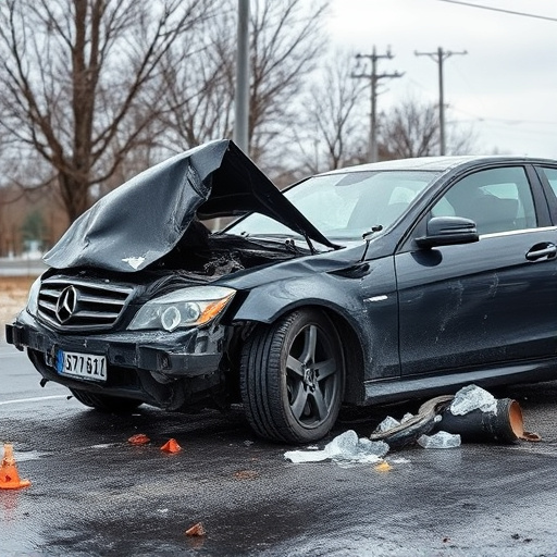 car crash damage