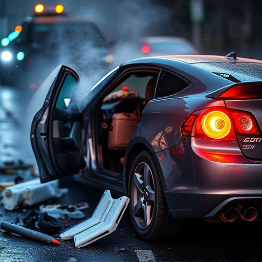 car crash damage