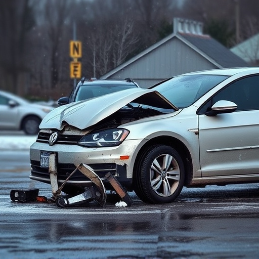 car crash damage