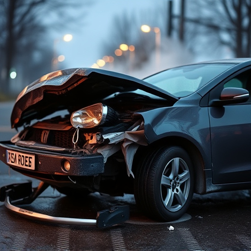 car crash damage