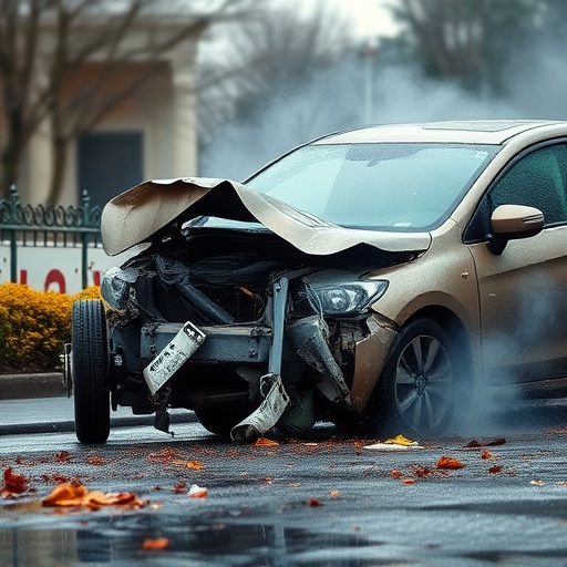 car crash damage