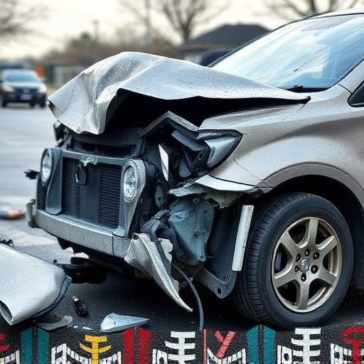car crash damage