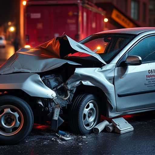 car crash damage