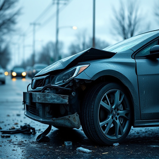 car crash damage