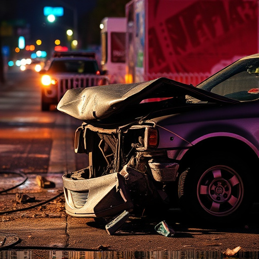 car crash damage