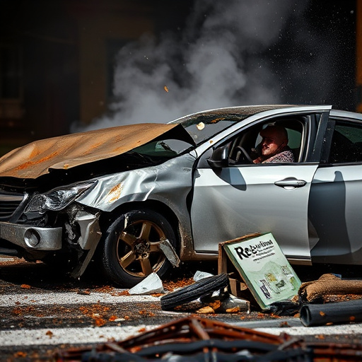 car crash damage