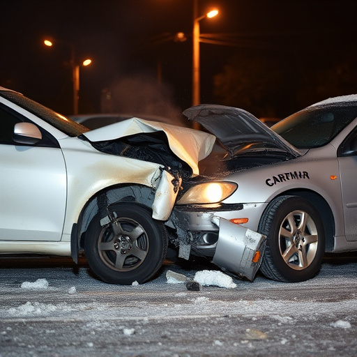 car crash damage