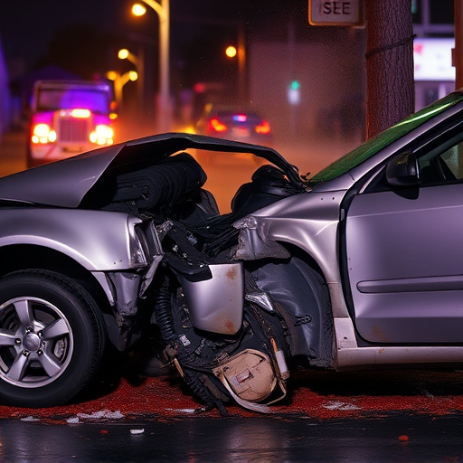 car crash damage