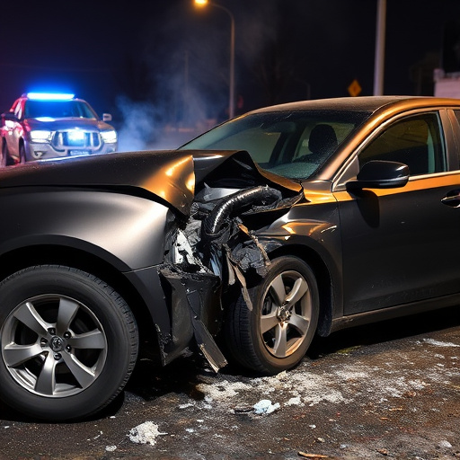car crash damage