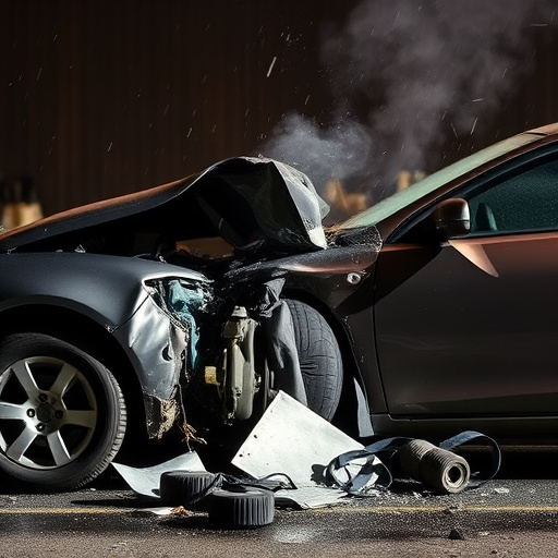 car crash damage