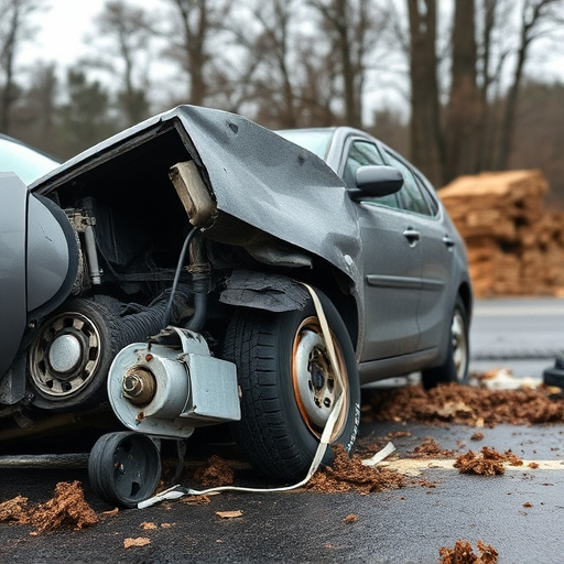 car crash damage