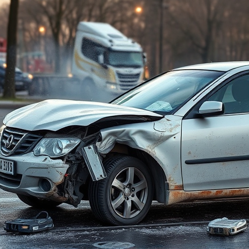 car crash damage