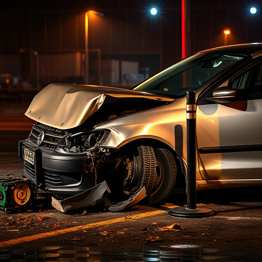 car crash damage