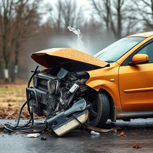 car crash damage