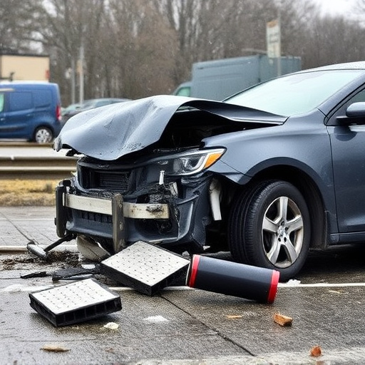 car crash damage
