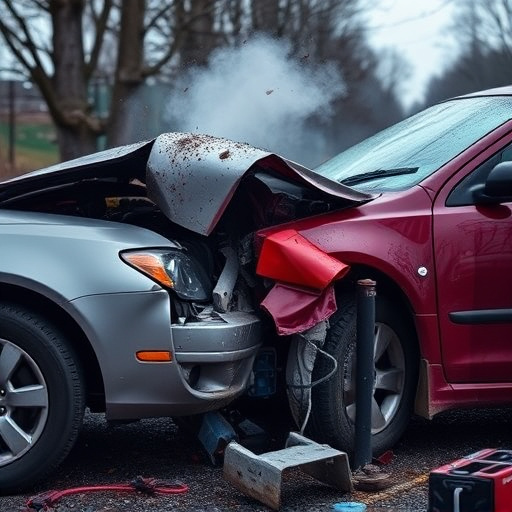 car crash damage