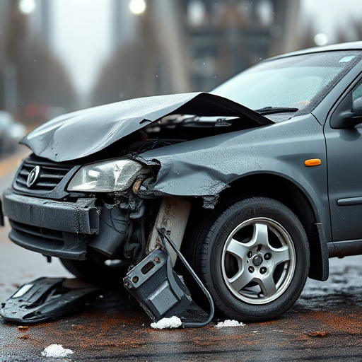 car crash damage