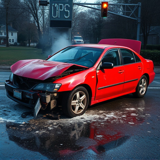 car crash damage