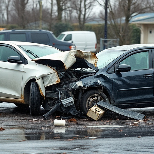 car crash damage