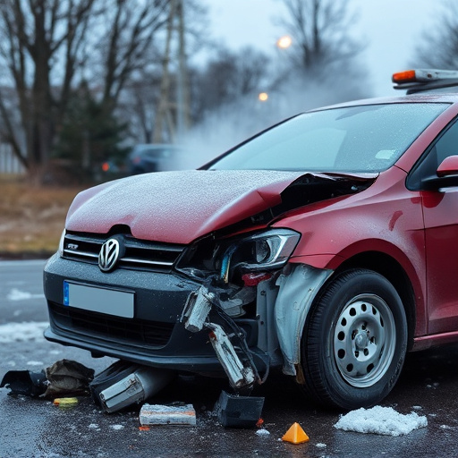 car crash damage