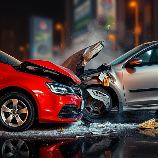 car crash damage