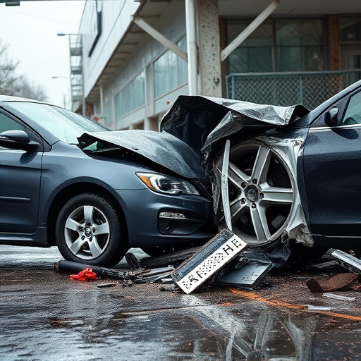 car crash damage