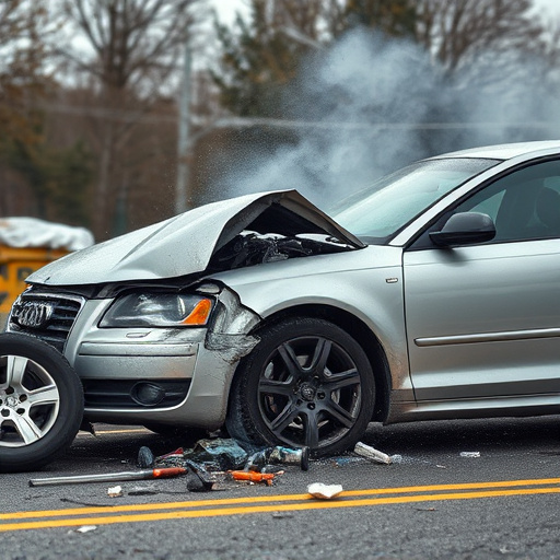 car crash damage