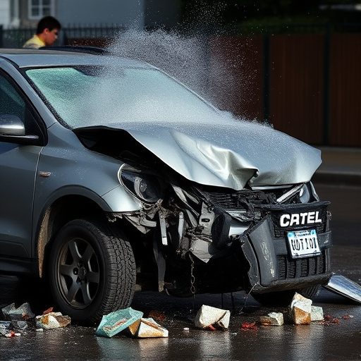 car crash damage