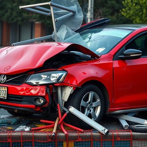 car crash damage