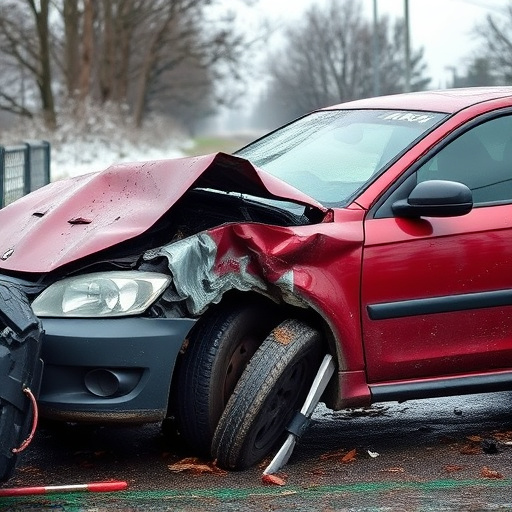 car crash damage