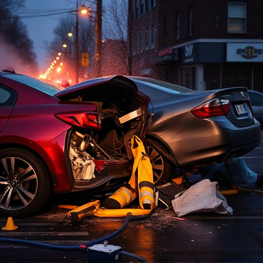 car crash damage