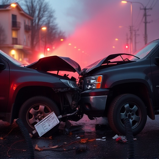 car crash damage