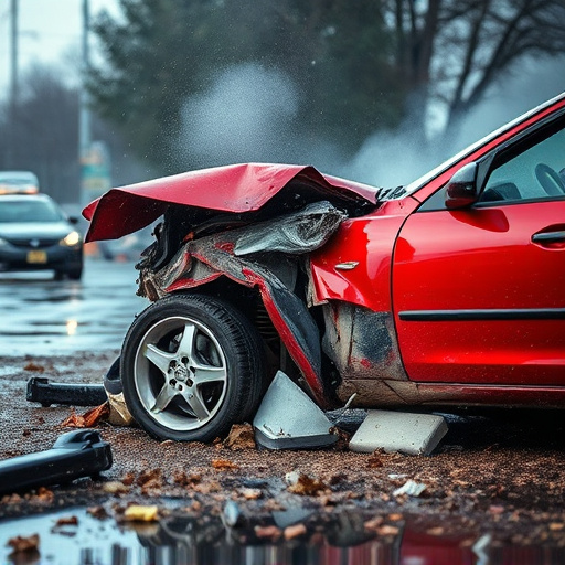 car crash damage