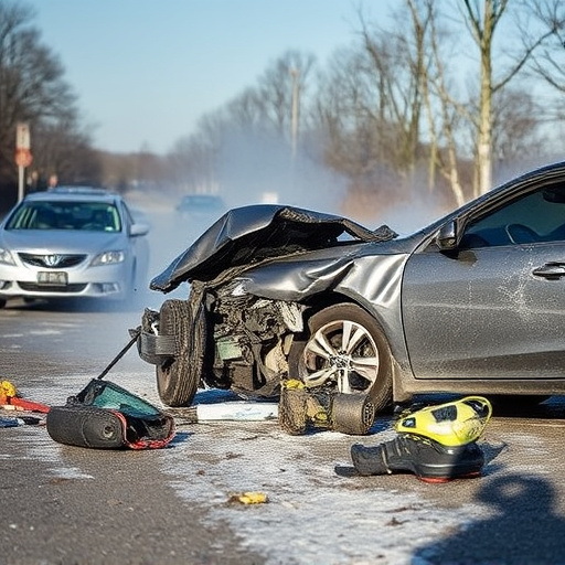car crash damage