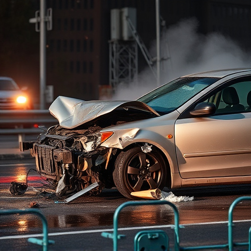 car crash damage
