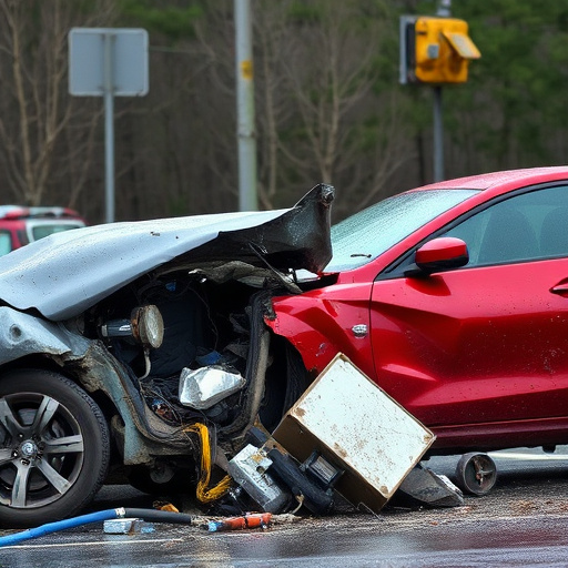 car crash damage