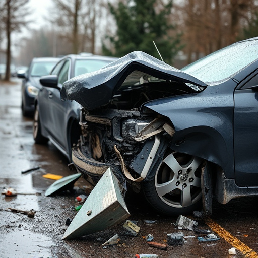 car crash damage