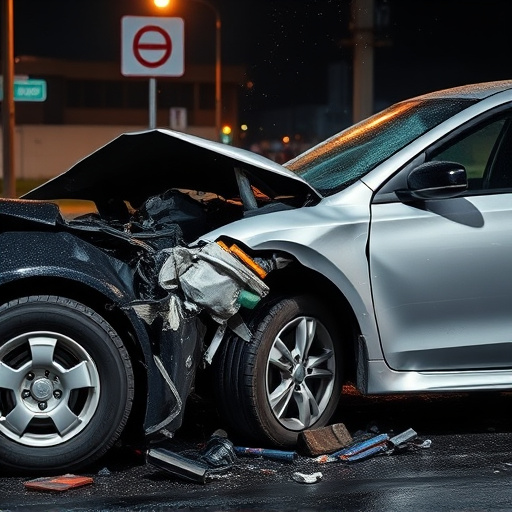car crash damage