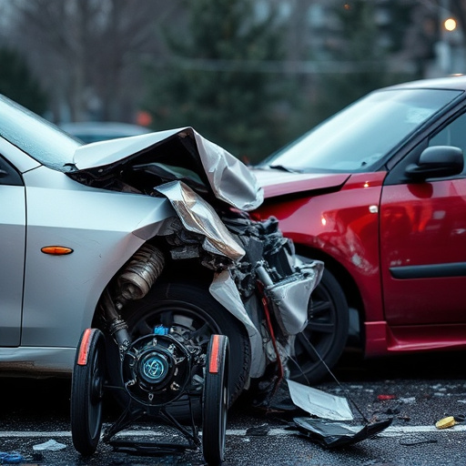 car crash damage