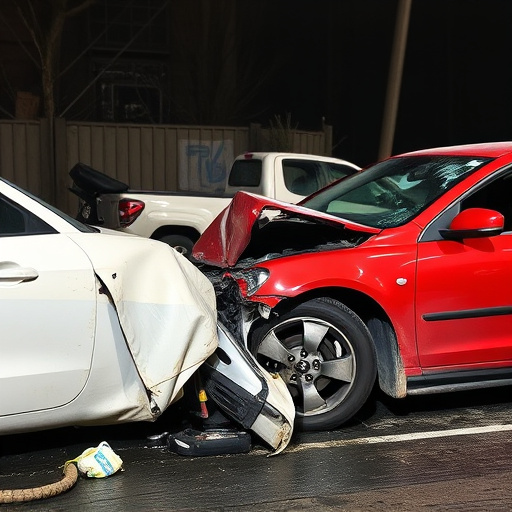 car crash damage