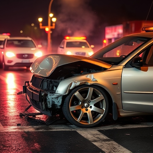 car crash damage